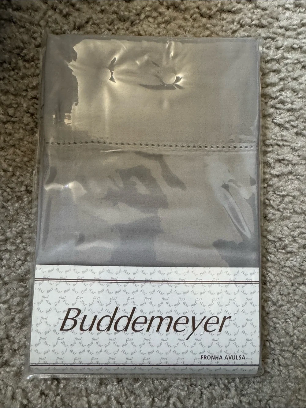 Buddemeyer Luxury Pillowcase Set in Light Gray